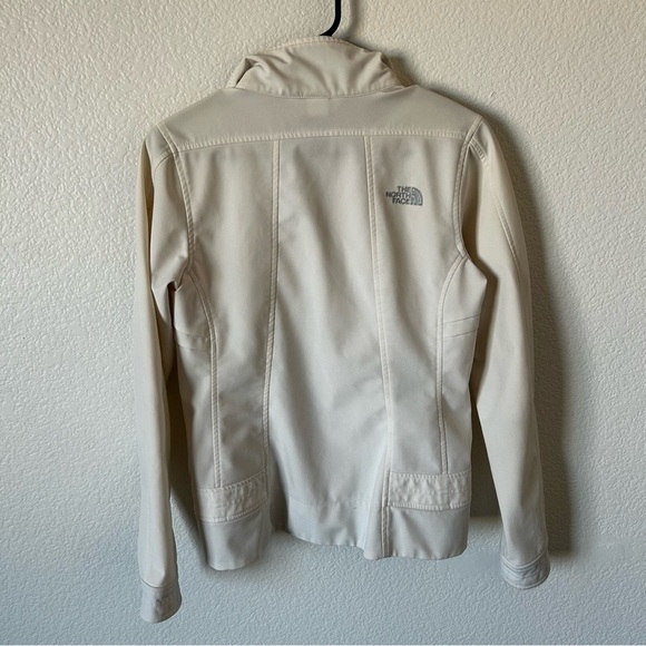 The North Face Women's Small Off-White, Cream Zip Up, Outerwear, Jacket, Coat - Picture 2 of 15